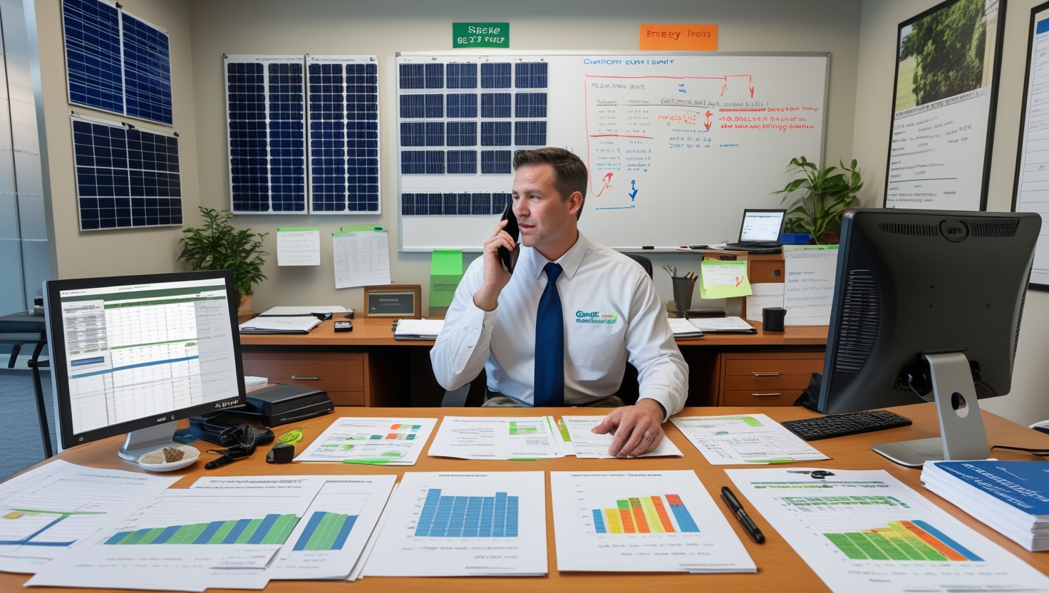 Outdated renewable energy website with generic content and poor user experience